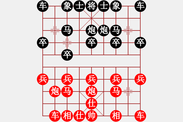 象棋棋譜圖片：20081012楊麗可勝李柔 - 步數(shù)：10 