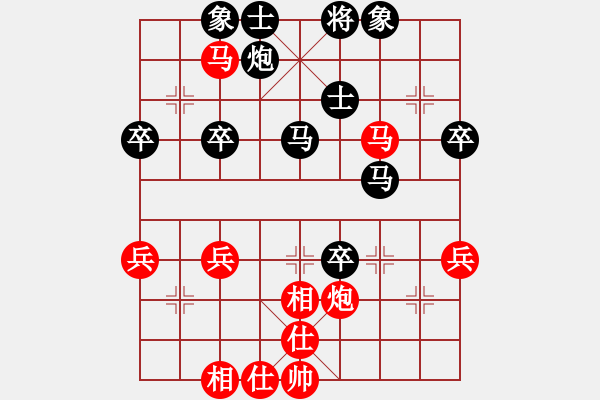 象棋棋譜圖片：小心我的炮(十二級)vs懸疑驚險象棋(三級)20150919121211.ccf - 步數(shù)：60 