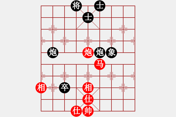 象棋棋譜圖片：分紅比例符合技術(shù)開 和 一路有你 - 步數(shù)：130 