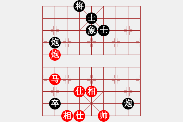 象棋棋譜圖片：分紅比例符合技術(shù)開 和 一路有你 - 步數(shù)：170 