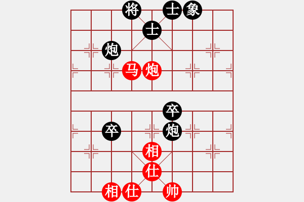 象棋棋譜圖片：分紅比例符合技術(shù)開 和 一路有你 - 步數(shù)：80 