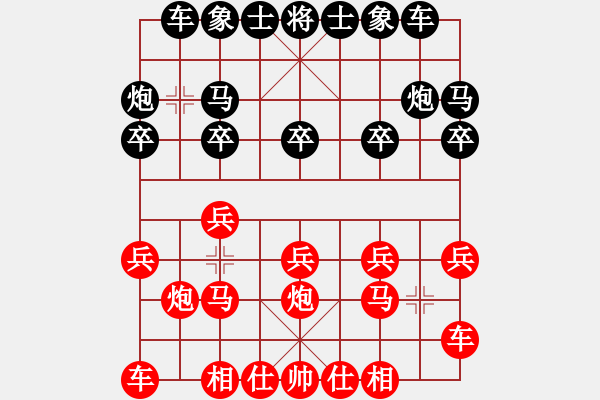 象棋棋譜圖片：1223周周樂先手和安徽省冠軍張志明 - 步數：10 