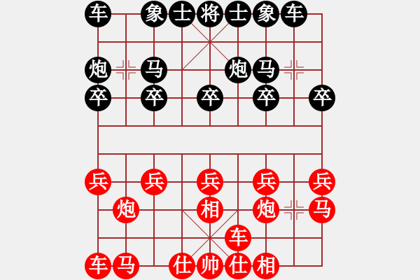 象棋棋譜圖片：qwertttyu(1段)-負(fù)-menhlenhss(3段) - 步數(shù)：10 