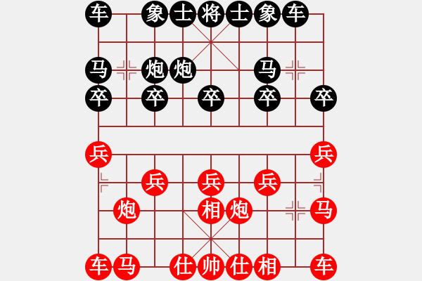 象棋棋譜圖片：付友（業(yè)1-1）先負(fù) bbboy002（業(yè)6-3） - 步數(shù)：10 