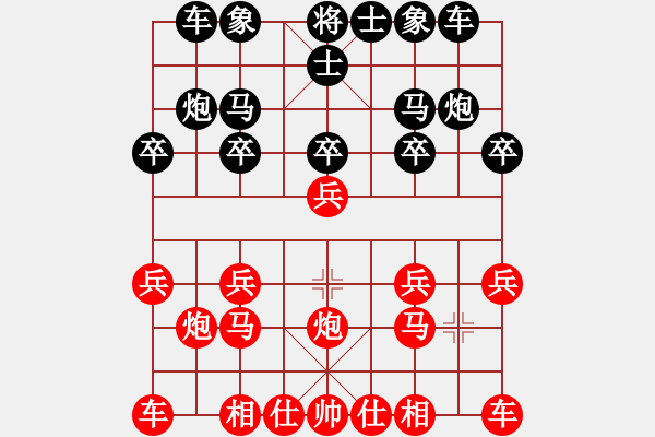 象棋棋譜圖片：百思不得棋解[575644877] -VS- 龍的傳人[2413722305] - 步數(shù)：10 