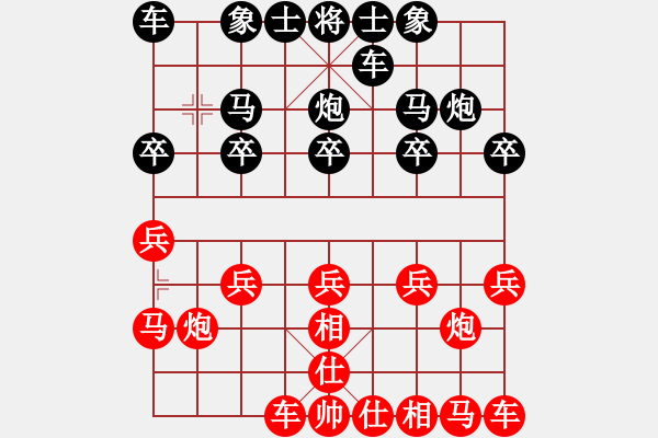 象棋棋譜圖片：11月10號(hào)no總象棋第三盤(pán)（執(zhí)紅） - 步數(shù)：10 