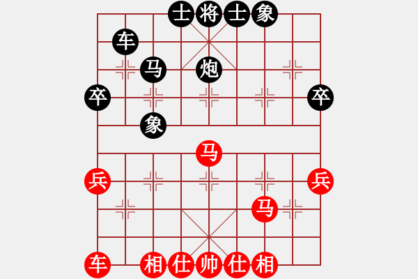 象棋棋譜圖片：rnatbmyt(2r)-負(fù)-鴛鴦屏風(fēng)馬(初級) - 步數(shù)：40 