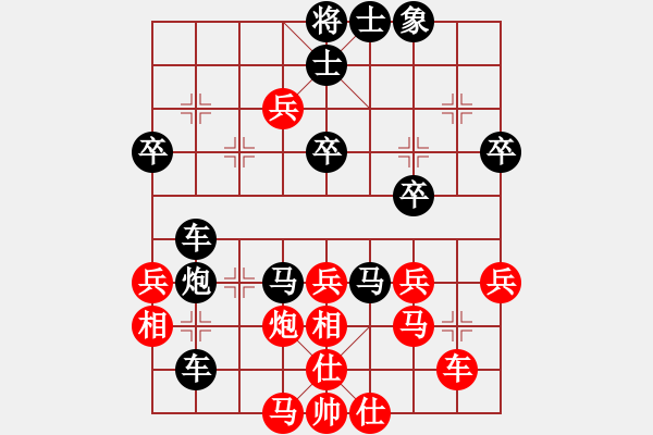 象棋棋譜圖片：douthinkso(8段)-和-利劍如虹(月將) 順炮直車對緩開車 黑右橫車 - 步數(shù)：50 