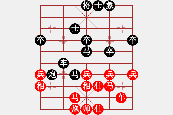 象棋棋譜圖片：douthinkso(8段)-和-利劍如虹(月將) 順炮直車對緩開車 黑右橫車 - 步數(shù)：60 