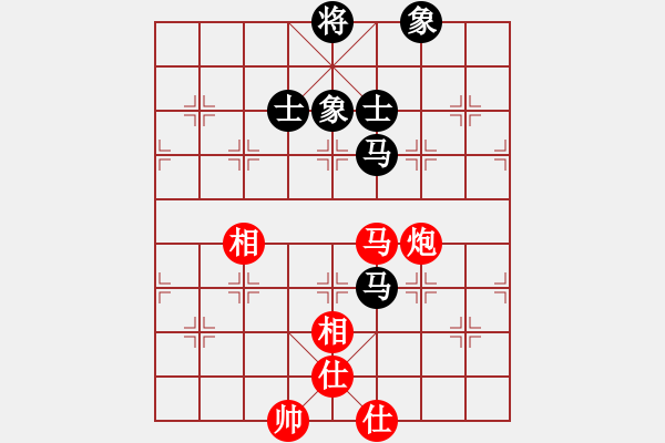 象棋棋譜圖片：華仔四核(9星)-和-棋門遁甲(9星) - 步數(shù)：100 