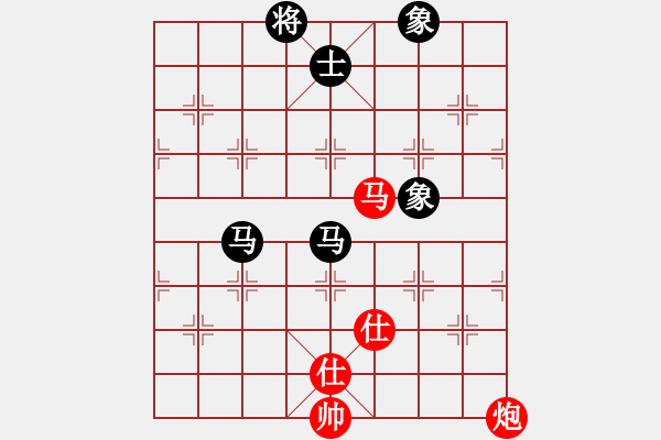 象棋棋譜圖片：華仔四核(9星)-和-棋門遁甲(9星) - 步數(shù)：200 