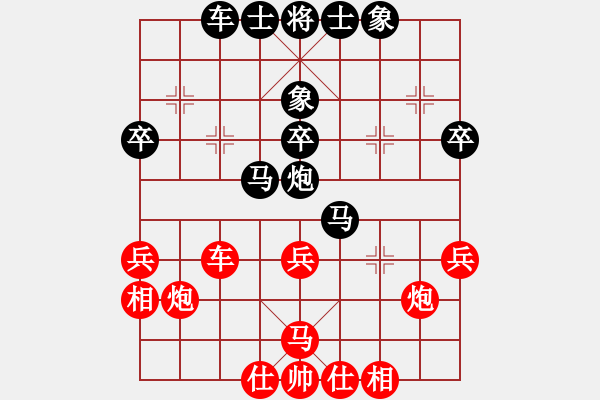 象棋棋譜圖片：中炮對(duì)屏風(fēng)馬兩頭蛇（業(yè)五升業(yè)六評(píng)測對(duì)局）我后勝 - 步數(shù)：40 