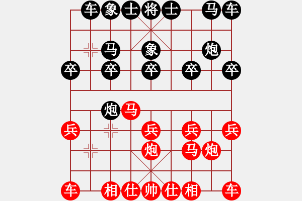 象棋棋譜圖片：負(fù)隅頑抗 - 步數(shù)：10 