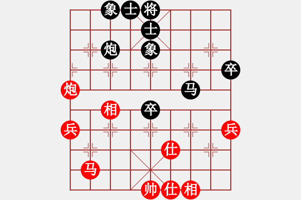 象棋棋譜圖片：2006年迪瀾杯弈天聯(lián)賽第三輪：轟炸機(jī)二號(hào)(5r)-和-楚水飛云(2級(jí)) - 步數(shù)：60 