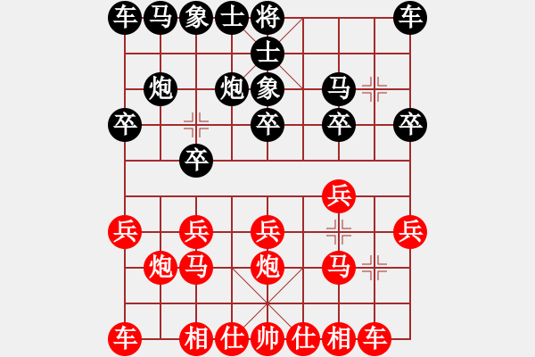 象棋棋譜圖片：盛棋(7段)-負(fù)-xiaoxingyu(5段) - 步數(shù)：10 