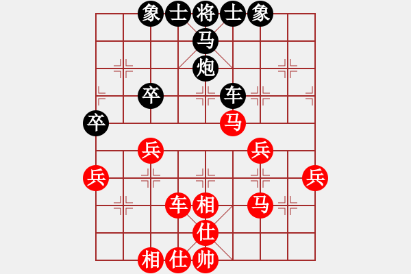 象棋棋譜圖片：gggooo(1段)-勝-xukch(1段) - 步數(shù)：50 