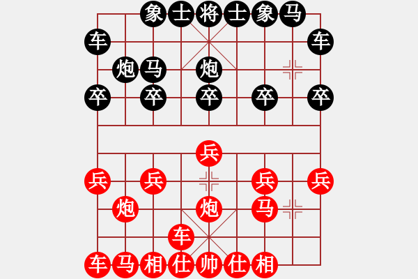 象棋棋譜圖片：《四車相見，力能扛鼎！》登軒待月【先負(fù)】寧波戚文卿(2015-1-21弈于大師網(wǎng)高級棋室) - 步數(shù)：10 