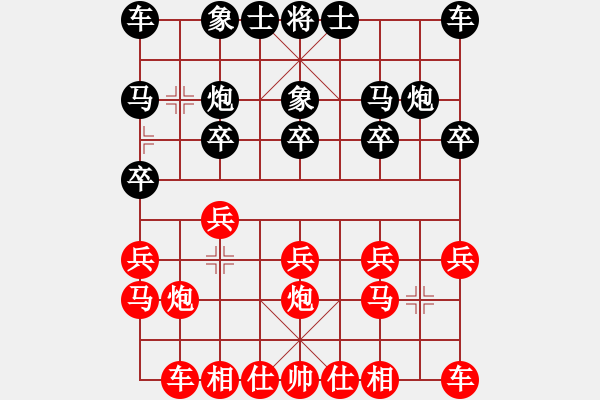 象棋棋譜圖片：林偉壁 勝 謝雁雄 - 步數(shù)：10 