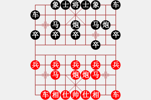 象棋棋譜圖片：2022第八屆嶺南象棋網(wǎng)絡(luò)賽第4輪曲皓軒先負(fù)張苡睿 - 步數(shù)：10 