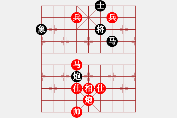 象棋棋譜圖片：五七炮進(jìn)三兵對(duì)屏風(fēng)馬飛左象（旋風(fēng)12層拆棋）紅勝 - 步數(shù)：240 