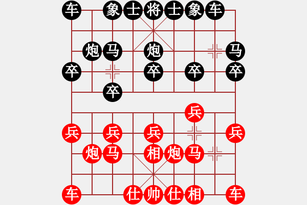 象棋棋譜圖片：牛魔王 -紅先負(fù)- 孫莎 - 步數(shù)：10 