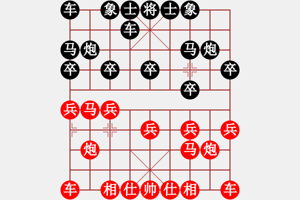 象棋棋譜圖片：儲文華 勝 榮志剛 - 步數(shù)：10 