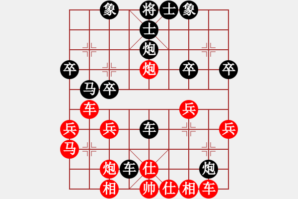 象棋棋譜圖片：suyang(5段)-負(fù)-synso(1段) - 步數(shù)：28 