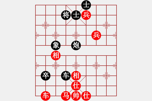 象棋棋譜圖片：嘉寶兄(2段)-負(fù)-hsuein(5段)對(duì)門(mén)順炮的改進(jìn) - 步數(shù)：130 