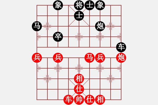 象棋棋譜圖片：高平市蘭天杯第二輪二臺白鵬杰先勝李寶龍 - 步數(shù)：60 