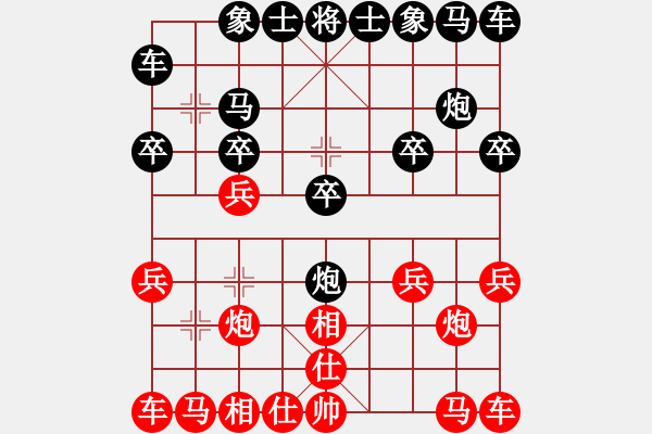 象棋棋譜圖片：hh[1580486259] -VS- 橫才俊儒[292832991] - 步數(shù)：10 