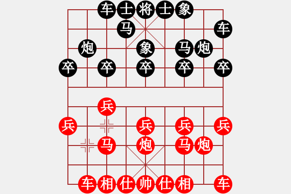 象棋棋譜圖片：金波 先勝 宋國強(qiáng) - 步數(shù)：10 