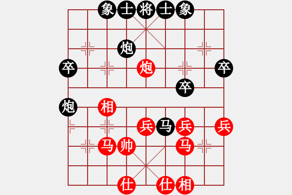 象棋棋譜圖片：榆樹三賤客(3段)-負(fù)-重慶火鍋六(2段) - 步數(shù)：40 