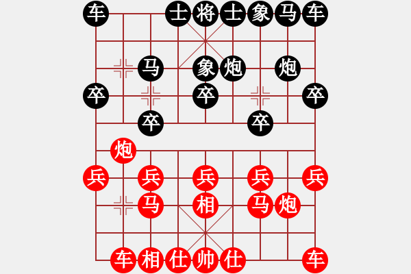 象棋棋譜圖片：江湖風雨情(6段)-負-千山羅漢(6段) - 步數(shù)：10 