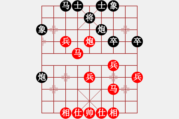 象棋棋譜圖片：雒旭濤(5r)-勝-邸金明(5r) - 步數(shù)：40 