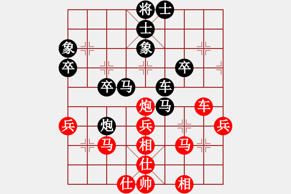 象棋棋譜圖片：第23屆全國(guó)象棋錦標(biāo)賽第七輪 (四強(qiáng)賽)黎金福（霹）先負(fù) 陸建初（霹） - 步數(shù)：60 