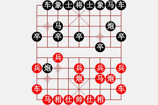 象棋棋譜圖片：秦皇島孫勇宏先負淄博張利.XQF - 步數(shù)：10 