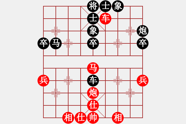 象棋棋譜圖片：2023.10.13.3中級(jí)場(chǎng)后勝中炮過(guò)河炮進(jìn)三兵七路馬對(duì)左三步虎 - 步數(shù)：60 