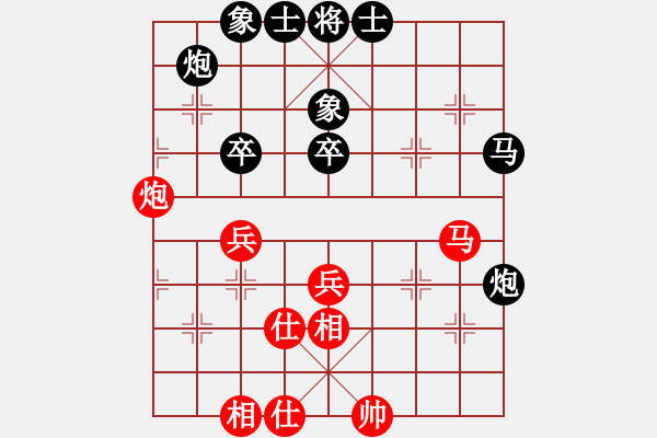 象棋棋譜圖片：2021第14屆會(huì)運(yùn)會(huì)預(yù)賽張國(guó)鳳先和左文靜3 - 步數(shù)：40 