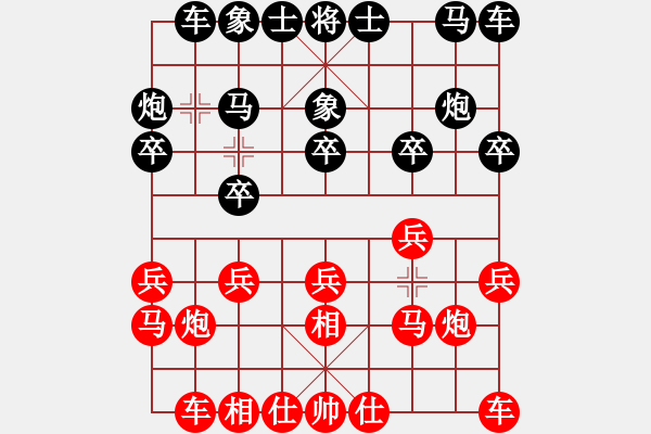 象棋棋譜圖片：bbboy002(8級(jí))-勝-老李的風(fēng)情(1段) - 步數(shù)：10 