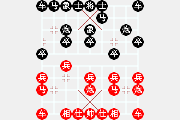 象棋棋譜圖片：棋風(fēng)端正(月將)-勝-金猴降小妖(人王) - 步數(shù)：10 