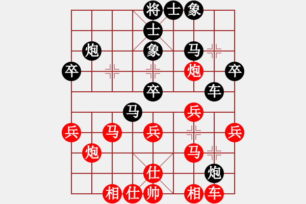 象棋棋譜圖片：火箭奔月(人王)-勝-thanhtu(7段) - 步數(shù)：30 