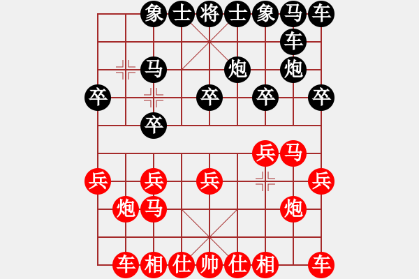 象棋棋譜圖片：鄭彥隆 先勝 林川博 - 步數(shù)：10 