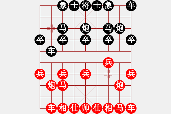 象棋棋譜圖片：愛(ài)湊熱鬧(月將)-勝-粽子(無(wú)上) - 步數(shù)：10 