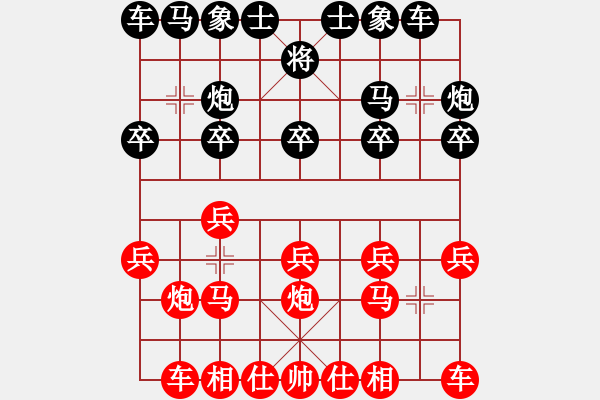 象棋棋譜圖片：楚天 - 步數(shù)：10 