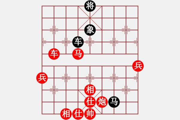 象棋棋譜圖片：神馬神炮(4段)-勝-煙臺(tái)路邊棋(6段) - 步數(shù)：150 