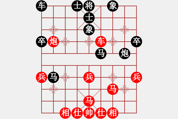 象棋棋譜圖片：冷血魔刀(5段)-負(fù)-非洲大鱷(8段) - 步數(shù)：40 