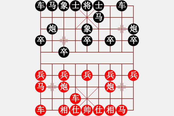 象棋棋譜圖片：中象―社區(qū) 神牛xx 先勝 中象-武仔 - 步數(shù)：10 