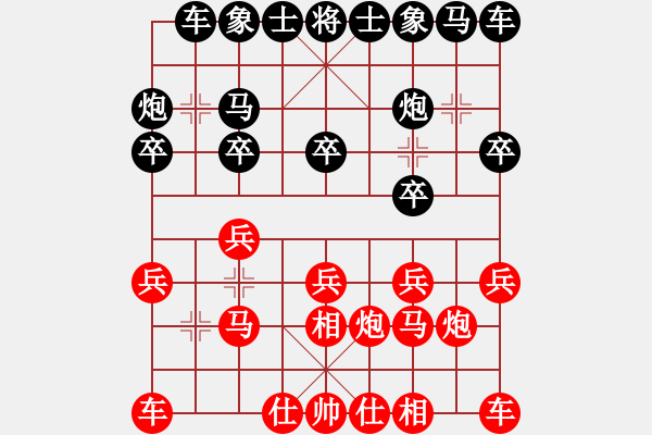 象棋棋譜圖片：第六輪第3臺(tái) 景德鎮(zhèn) 萬德榮 先負(fù) 贛州 丁武輝 - 步數(shù)：10 