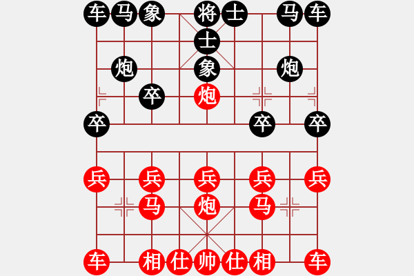 象棋棋譜圖片：橫才俊儒[292832991] -VS- 翱翔[406453633] - 步數(shù)：10 