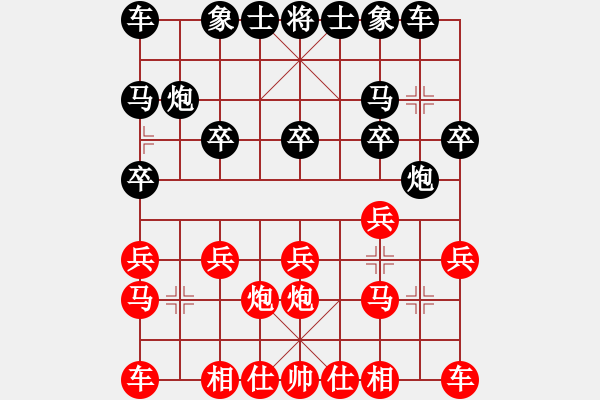 象棋棋譜圖片：棋友[2565785370]先勝李冰 - 步數(shù)：10 